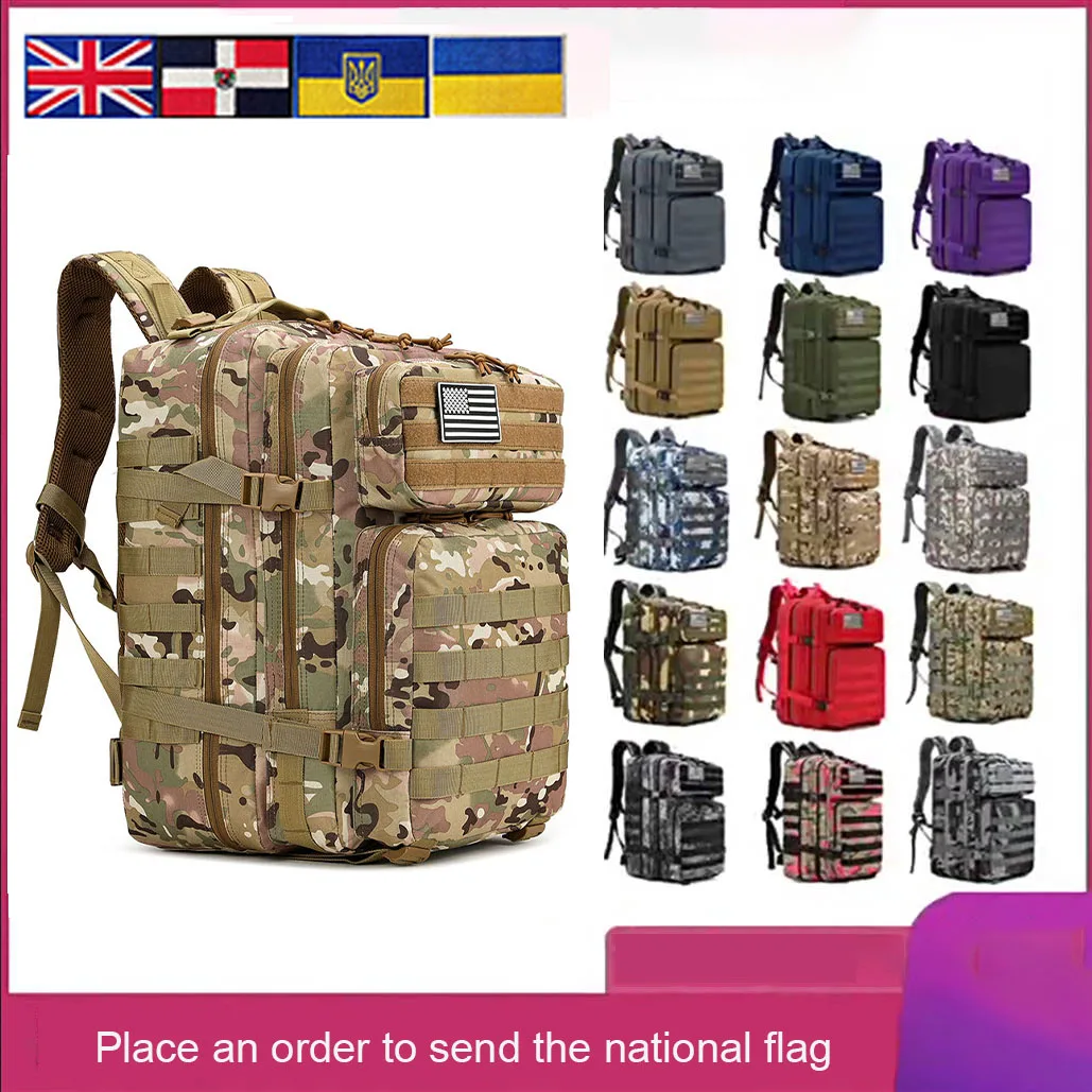 

30L/45L Outdoor Travel Rucksack Bag Tactical Rucksack 3P Army Molle Mountaineering Hiking Travel Hiking Backpack Bags