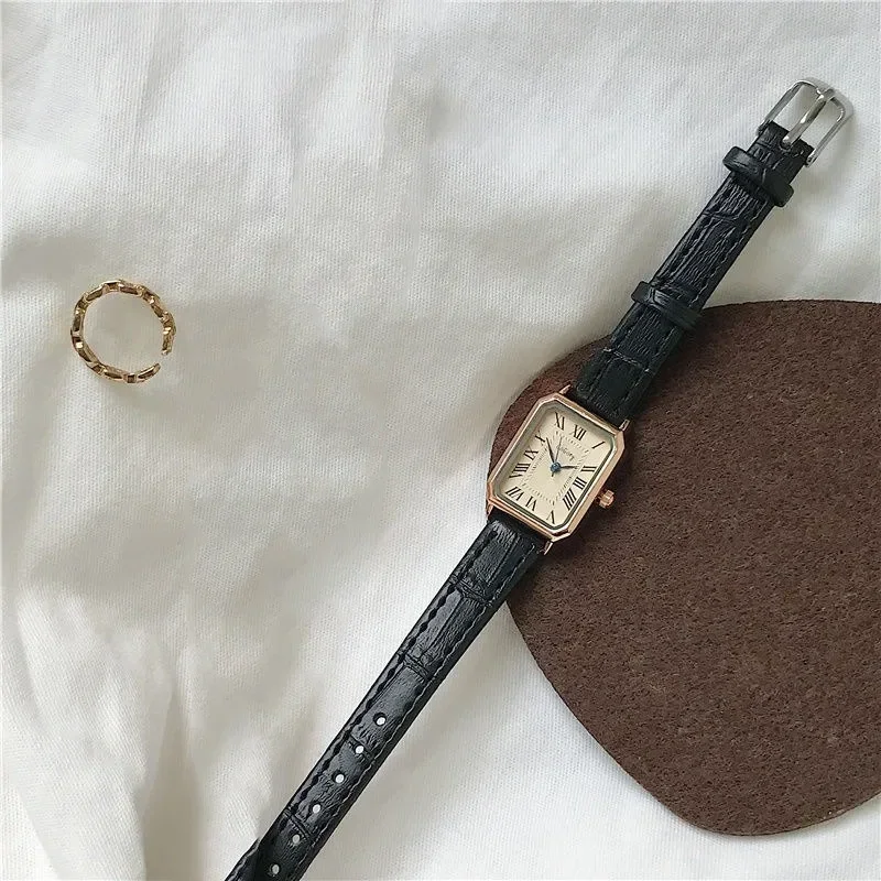 Fashion Analog Watch PU Leather Wrist Watch For Women