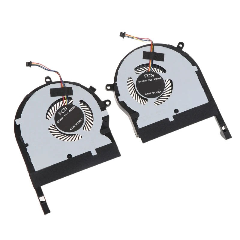 2PCS CPU GPU Cooler Fan DC 5V Brushless Laptop Cooling Radiator For