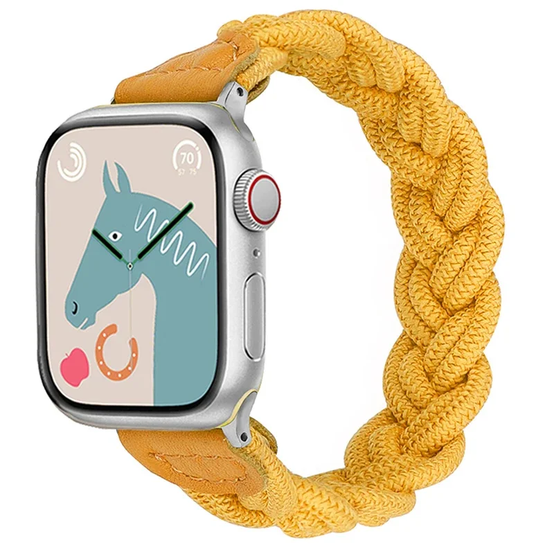 Braided Elastic Solo Loop Woven Bracelet