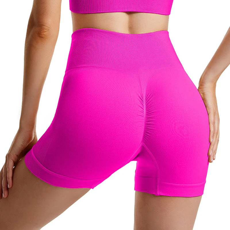 

Sexy Sports Pants for Women Push Up Yoga Shorts Seamless Running Cycling Fitness High Waist Hip Lifting Quick Drying Yoga Pants