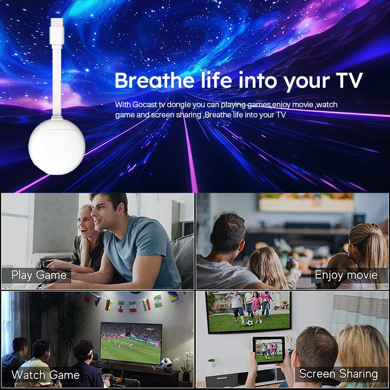 2025 U11 TV Stick Android 14 TV Box H313 Wifi BT5 smart 2.4G 5G 4K HD smart BOX Voice Remote Set