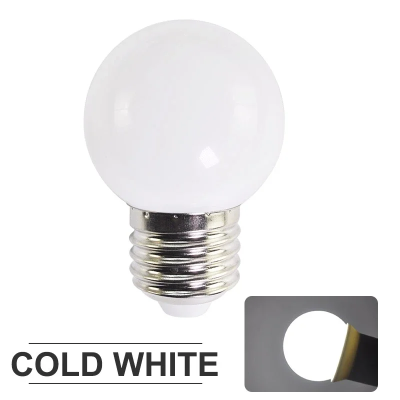 thumbnail image 1 of Bombilla LED de colores E27, 3 W, 5 W, 7 W, 9 W, CA de 220 V, 110 V, roja, azul, verde, amarilla y rosa, para bar, karaoke, fiesta, 1 of 6