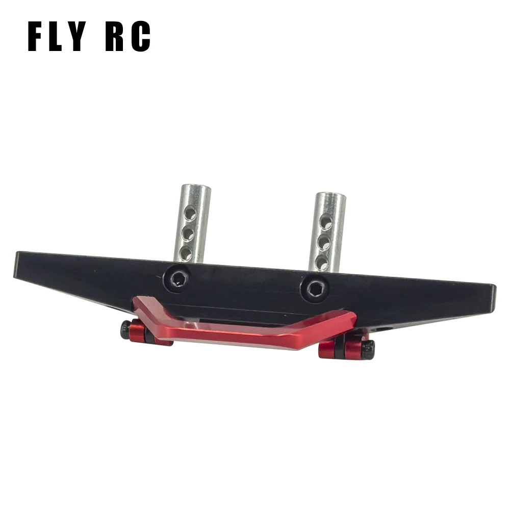 Redcat Ascent 18 Rc Car Upgrade Parts Front Bumper Aluminum Alloy Metal for Remote Control Crawler Accessories 1/18 Scale