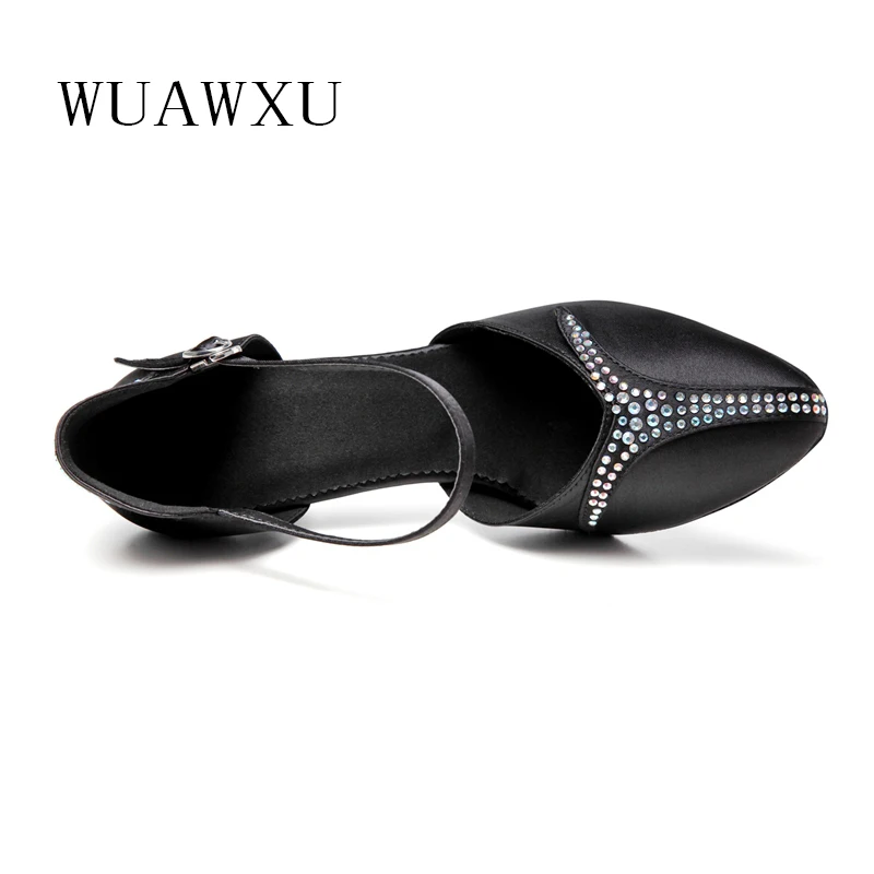 NATASHA Dance Shoes Soft soled Black Latin Dance Shoes Professional Latin Dance Shoes Modern Dance Shoes Women's Hot Selling Dan