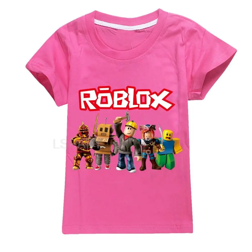 Jogo robloxing t camisa crianças kawaii 2021 ano novo estilo engraçado  verão dos desenhos animados 3d camiseta para meninos meninas do miúdo roupas  4-14 ano - AliExpress