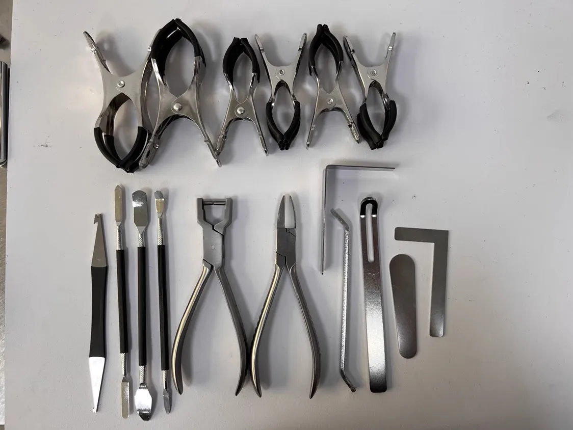 1set saxophone flute clarinet repair leak debugging pad replacement tool stiffening pad indentation instrument accessories saxophone accessories clarinet accessories flute maintenance tools
