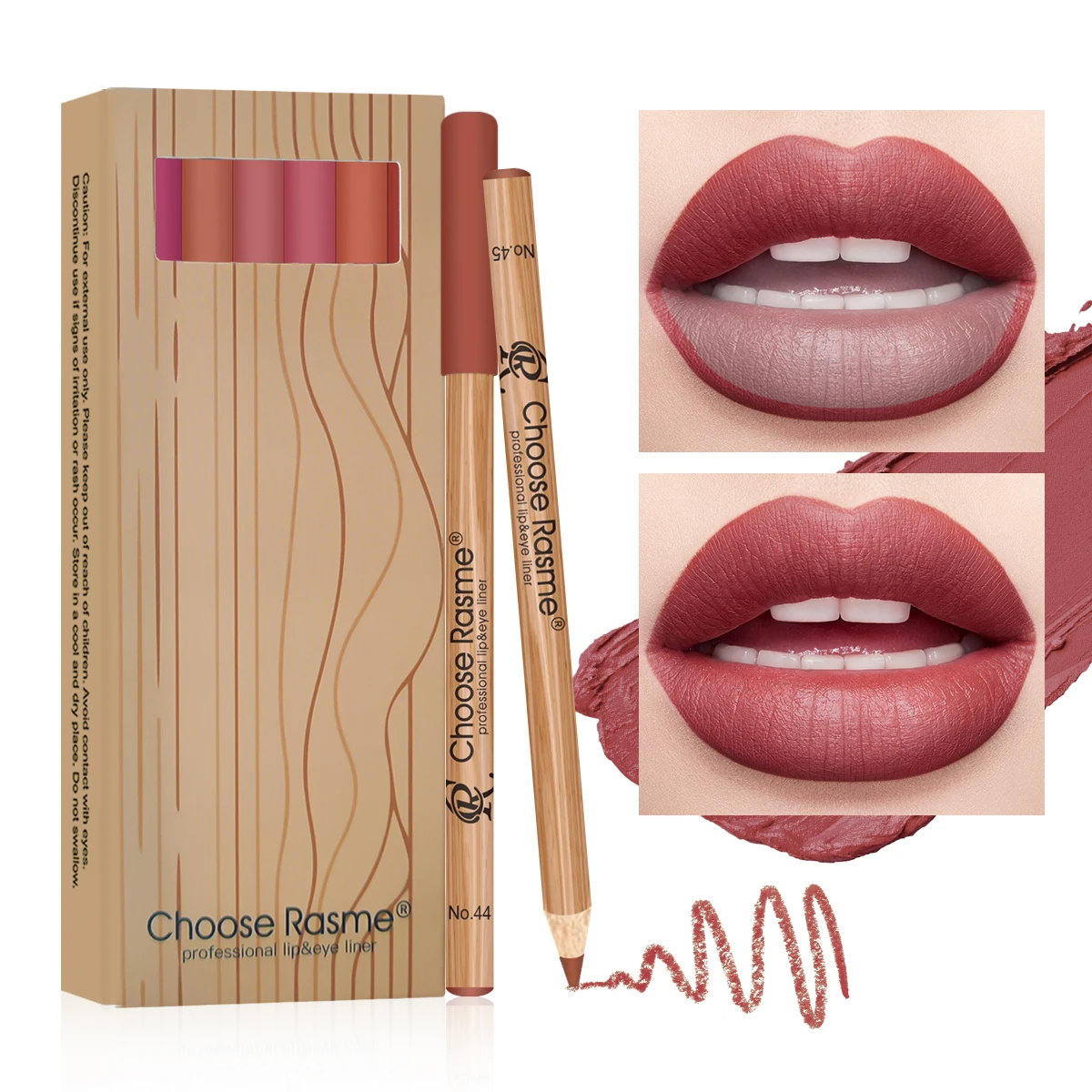 12 Color lipliner Velvet Mist lipliner Matte Mist Outline Lipliner Waterproof Nude Lipstick Set