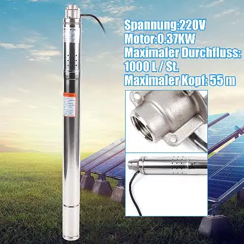 Pompa Sommersa Per Pozzi TDP 370 E - Foto 9