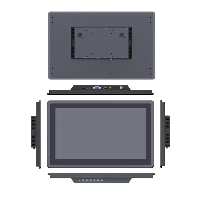 LILLIPUT TK1560/C TK1560/T 15.6 벽걸이형 10포인트 용량성 오픈 프레임 LCD 터치스크린 IP64 산업용 모니터