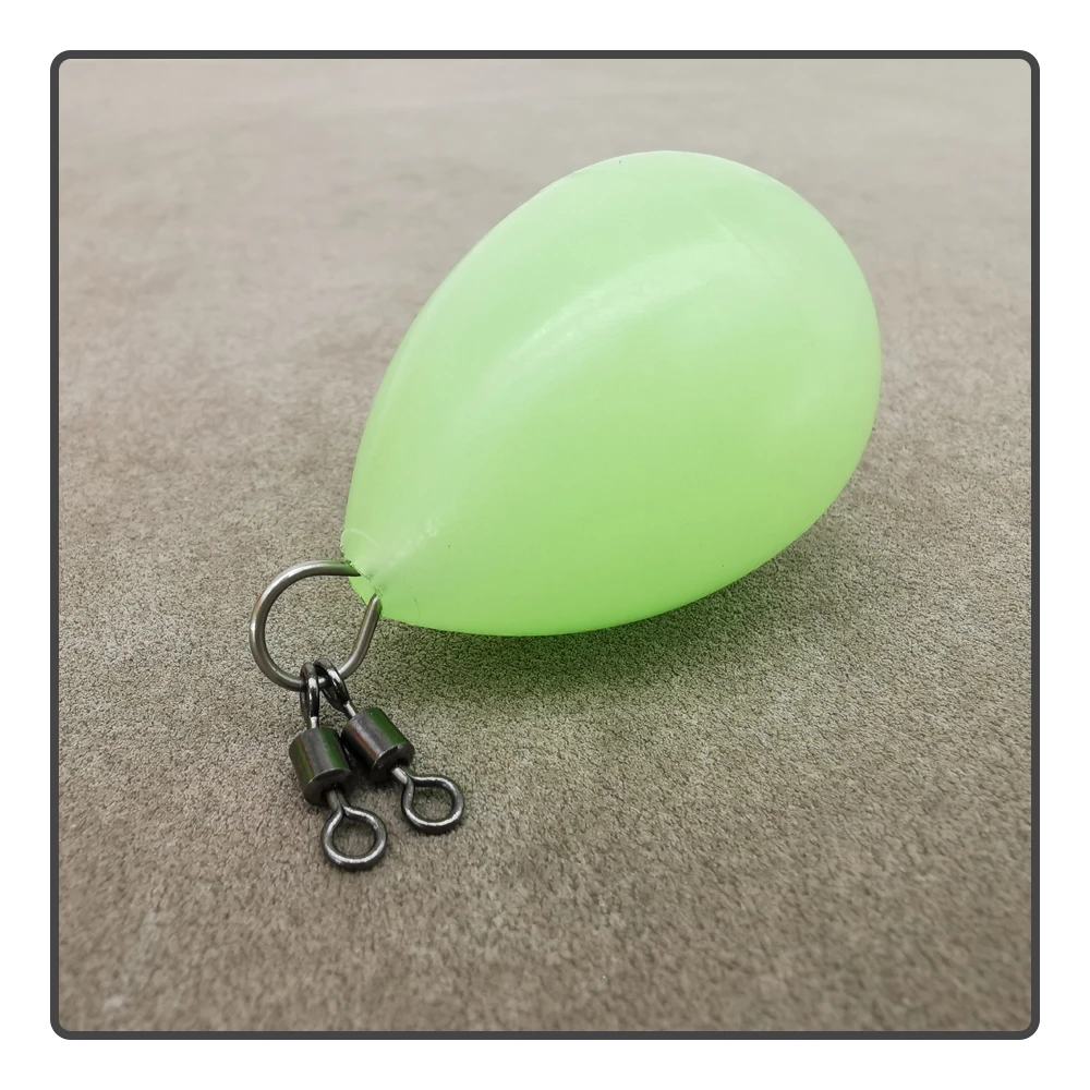 Flotteur Lumineux Pour Pêche De Nuit - 40g - Vert - Visible Dans L'obscurité - Améliore La Distance De Lancer - 2