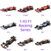 Bburago 1:43 2021 RB16B SF1000 SF90 SF71H SF70H RB15 RB14 W10 F1 Racing Formula Car Static Simulation Diecast Alloy Model Car 1