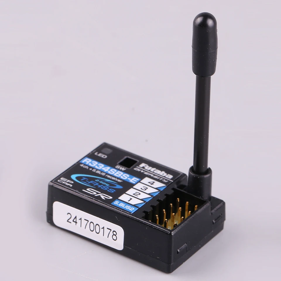 フタバ　4PX rx R334SBS-E R334SBS-E (SR/T-FHSS/S.Bus2) – FutabaUSA
