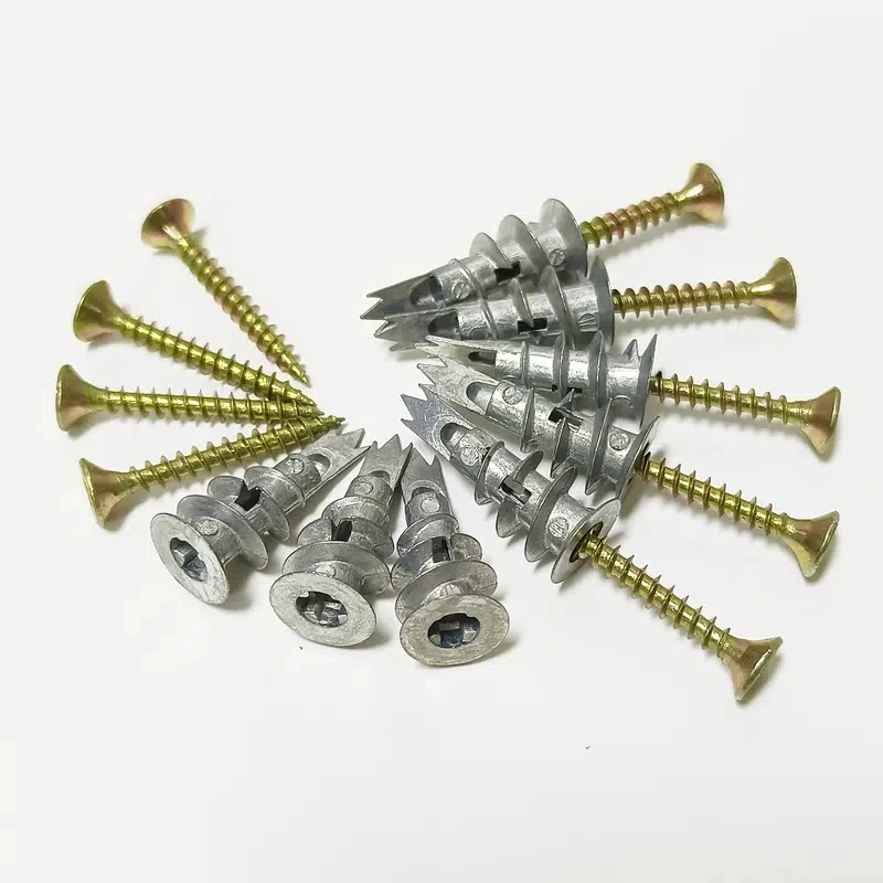 10Pcs Plasterboard Drywall Anchor Hollow Wall Self drilling Wall Plug