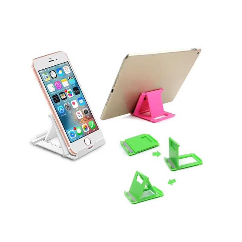 

Candy Color Universal Mini Smart Phone Table Desk Mount Stand Phone Holder Bracket for Cell Mobile Phone Tablets Lazy Bracket