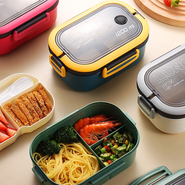 Buy Wholesale China Bento Box Pp Dual-tier Lunch Box Dishwasher