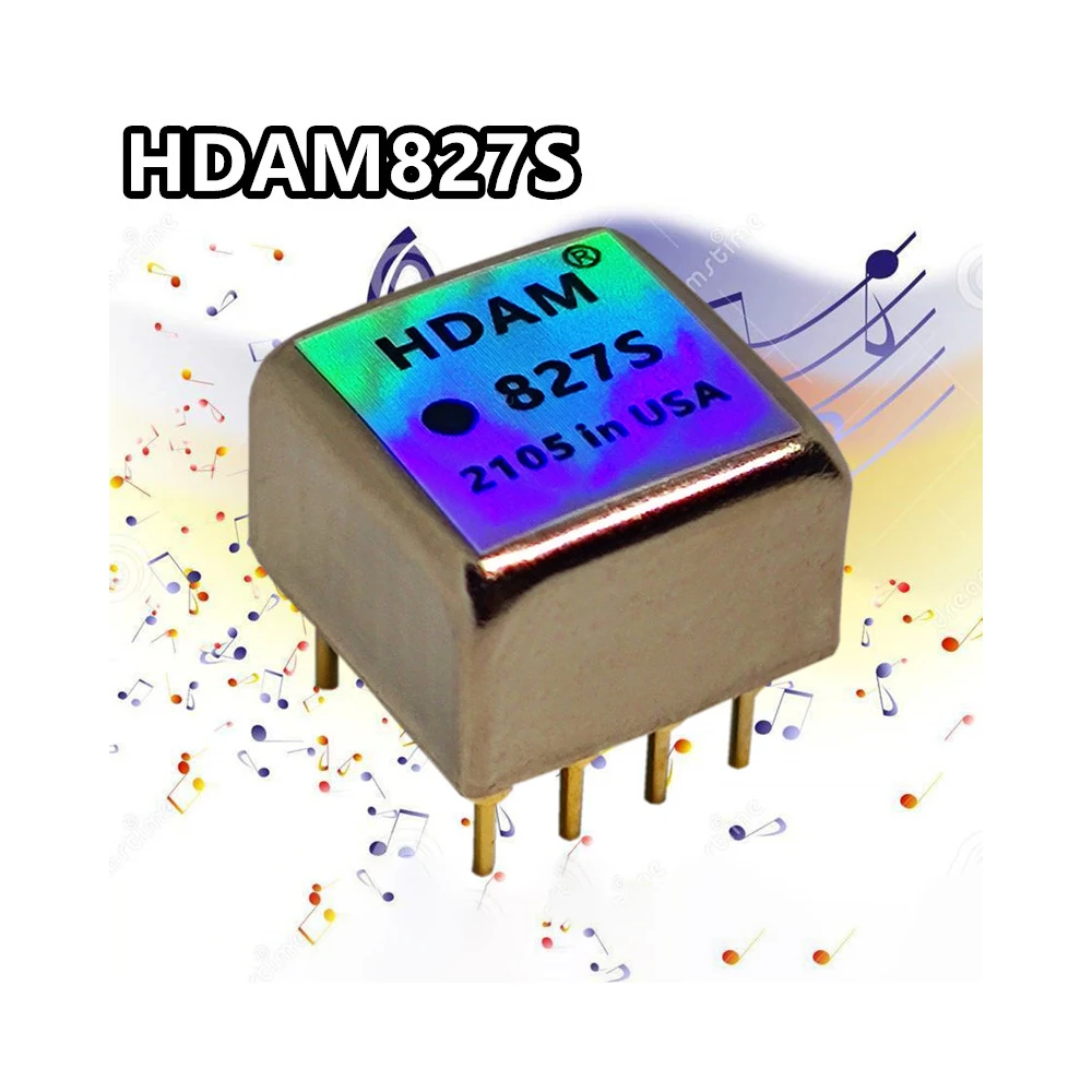 

NEW HDAM827S Dual OP AMP Upgrade AD827SQ/883B AQ JN AMP9920AT V5i-D MUSES02