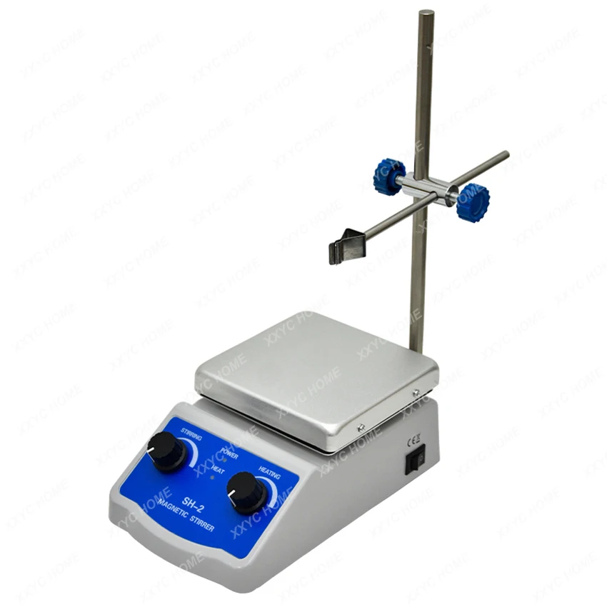 

110V/220v 50/60Hz SH-2 Magnetic Stirrer for 500ML Heating Plate Agitating Health Lab Adjustable Continuously 0-1600r/min