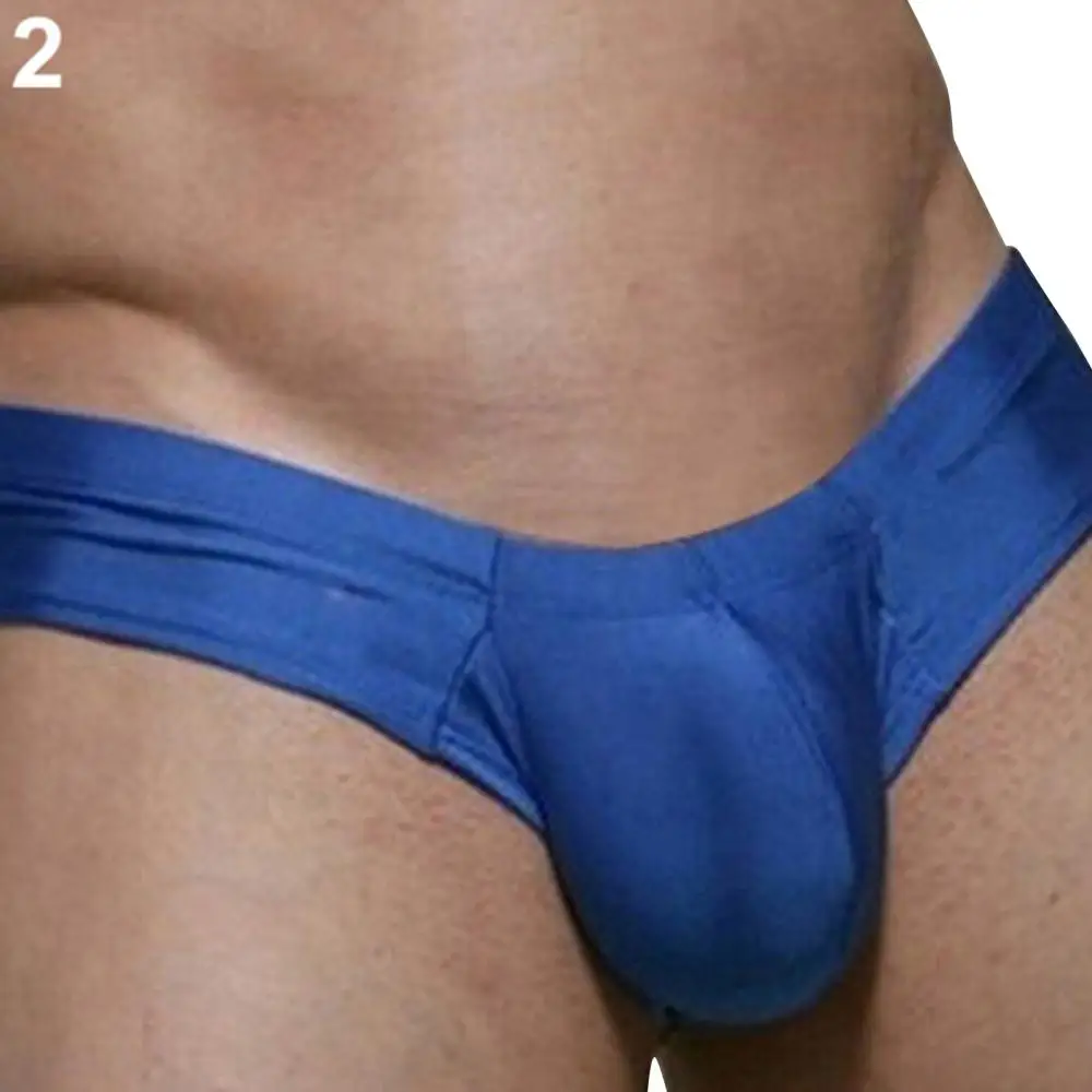 Man Low Waist Leakage Hip U Convex Design Underwear Men Briefs Sexy Thongs Men Boxer Ventil Mens Panties Underwears Breathable