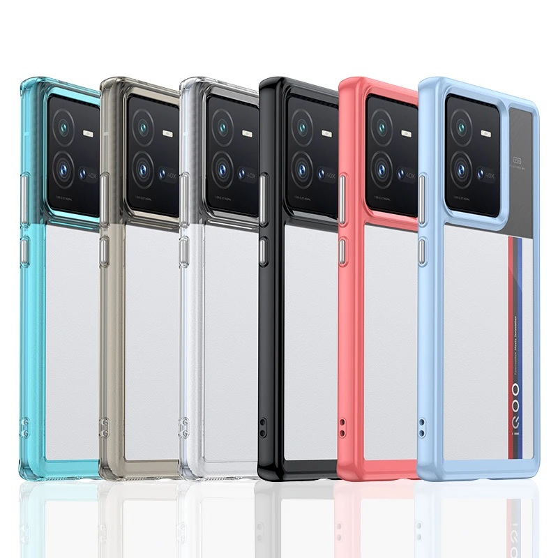 Colorful Shockproof Protective Back Cover Case