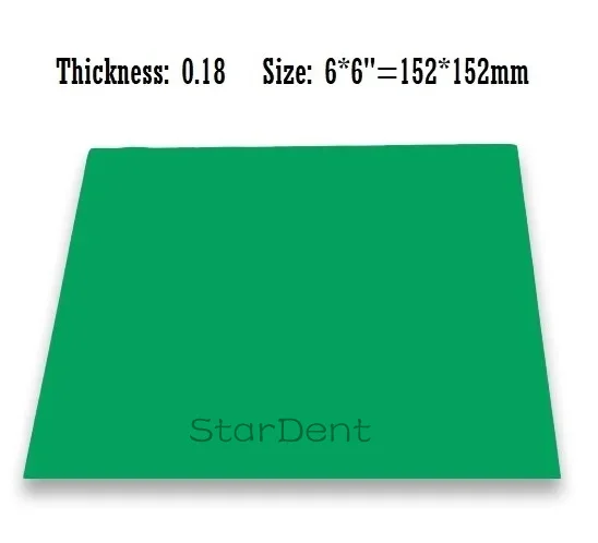 Diga Di Gomma Dentale Diga Di Barriera In Lattice Di Gomma Naturale Non Sterile 52 Pezzi 5 "x 5"/36 Pezzi 6 "x 6" Per Materiali Orali Per Odontoiatria Per Bambini Adulti - Foto 8