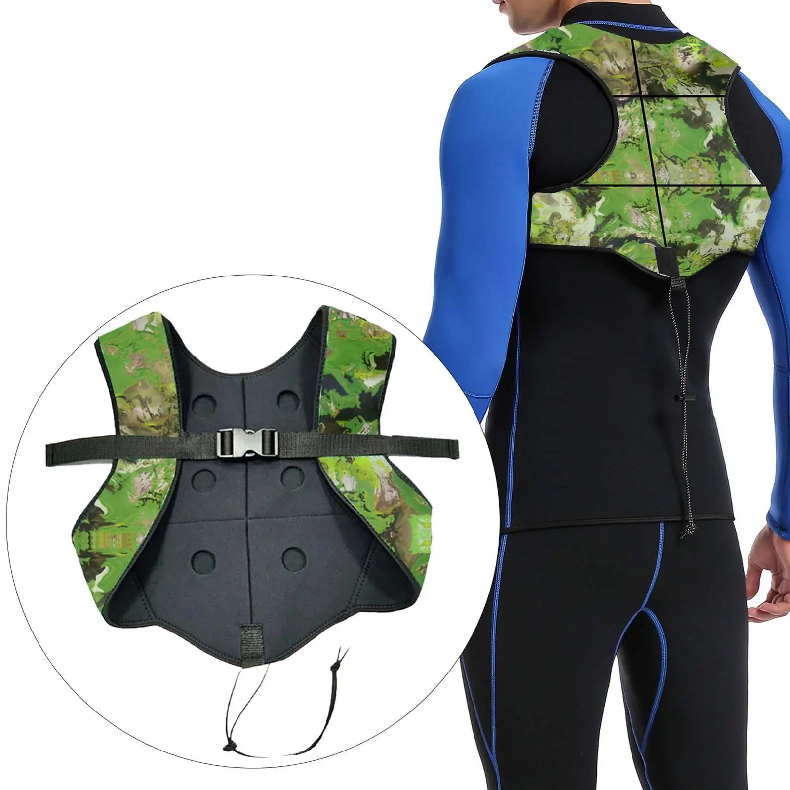 Diving Weight Vest Men Women Vest for Water Sports Spearfishing
