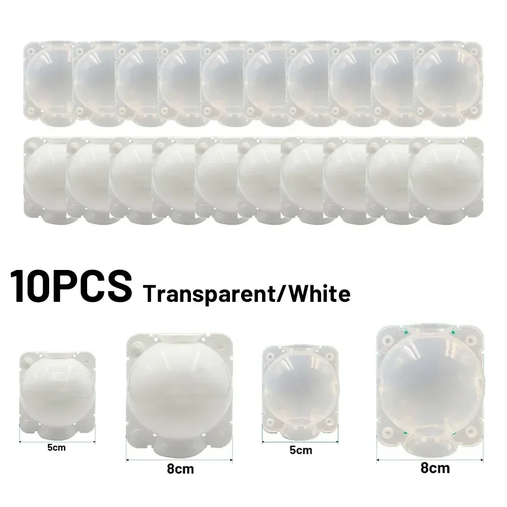 10pcs 5/8CM Plant Rooting Equipment High Pressure Propagation Ball Graft Breeding Case Plant Root Growing Planting Nursery Ball plant rooting pot plant rooting box