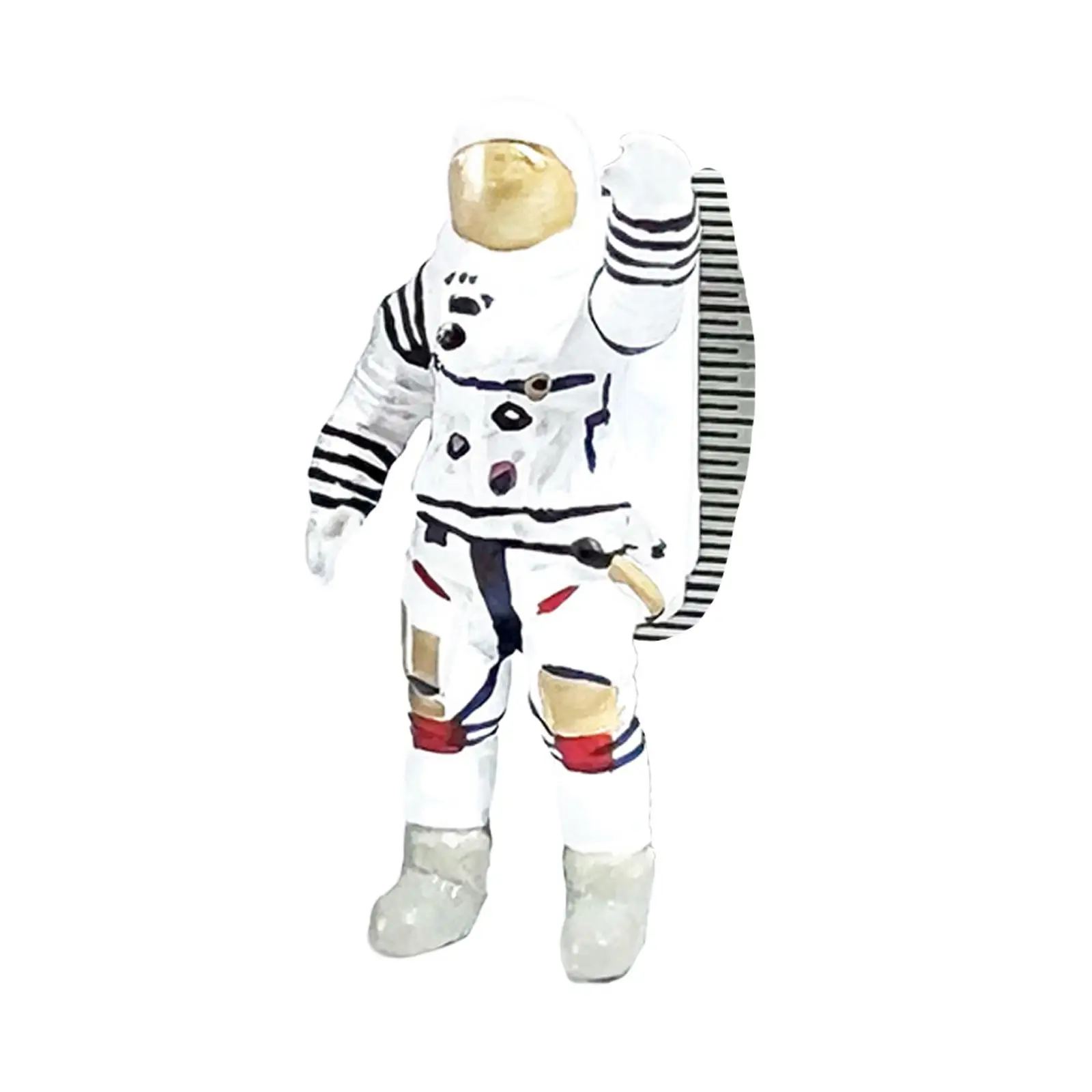 1/64 Scale Astronaut Figurines Spaceman Model for Micro Landscapes Diorama