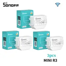  Sonoff Wifi DUAL R3/DUALR3 Lite/Mini R2/MINI R3/S-MATE Zigbee ZBMINI-L  Smart Switch Module Support Ewelink Alexa Google Alice 