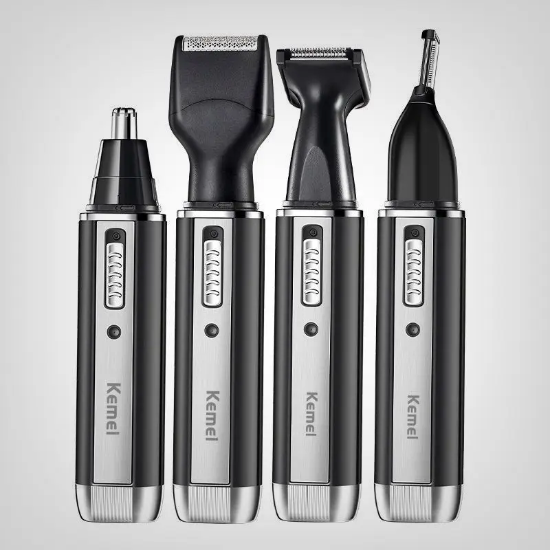 4in1 Grooming Kit Rechargeable Nose Trimmer Beard Trimer For Men