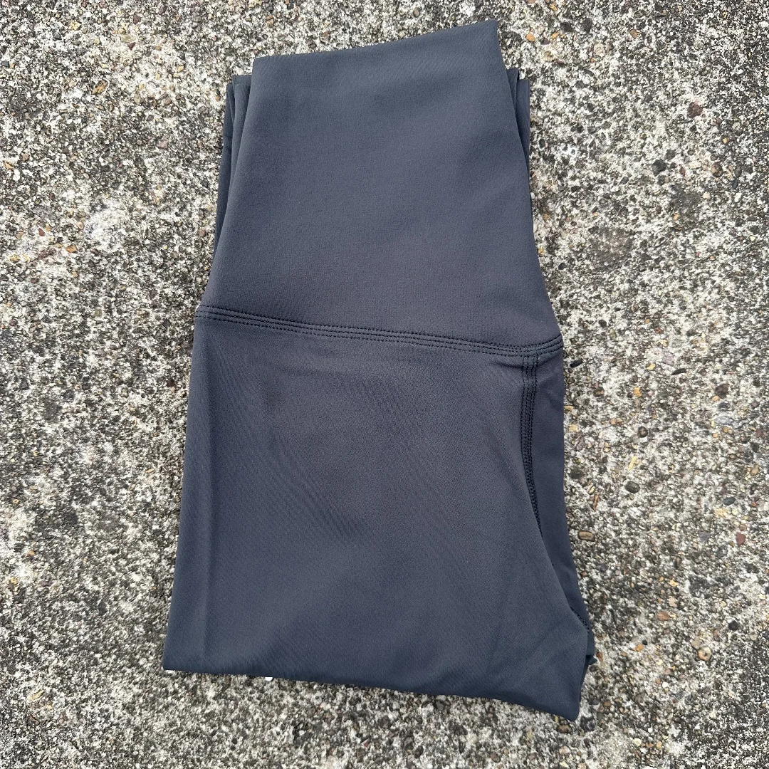 Effen kleur Achtertaille Zak Hoge taille Yoga Legging Dames Sport Cropped Broek Boter Atletische Gym Uitgebreide training Jog