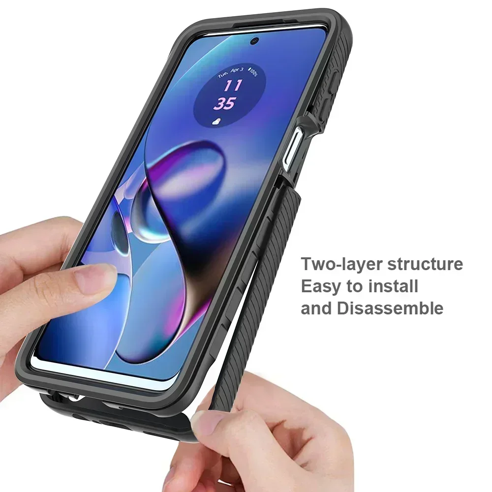 Ultra Clear Crystal Case Back Cover for Motorola Moto G Series Phones