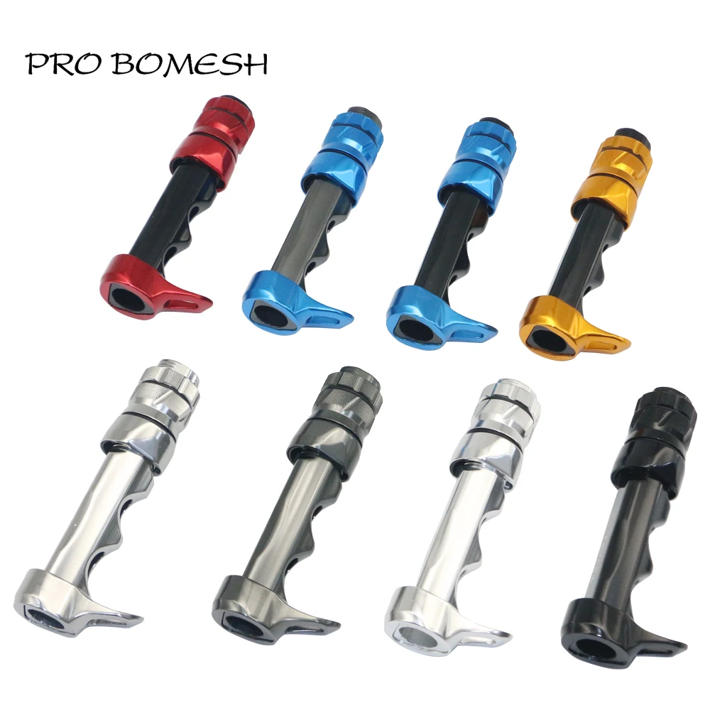 Pro Bomesh 1pcs Silver Color Full Metal Casting Reel Seat I.D 14.3mm DIY Fishing Rod Building Components_voghion.com
