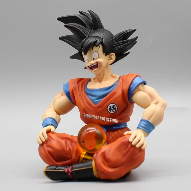 45cm Dragon Ball Super Figura de duas cabeças Filho Goku Migatte No Goku'i  Figura de