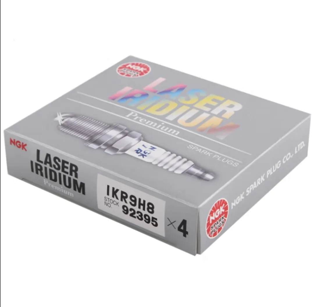 4Pcs Iridium Spark Plugs IKR9H8 92395 For Jeep Compass Renegade 1.4T