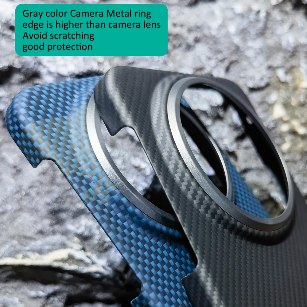 MagSafe Magnetic Carbon Fiber Aramid Case