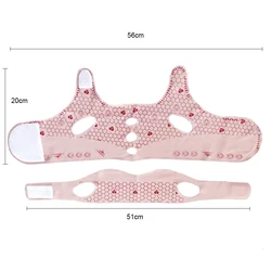 Enhanced Face Lift Band: Comfortable Forehead and Chin Lift Sleep Mask for a V - Shaped Beauty Transformation (1 Set)