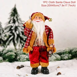 Festive Christmas Doll Ornaments for Holiday Home Decor and Gifts (Santa ornament 4)