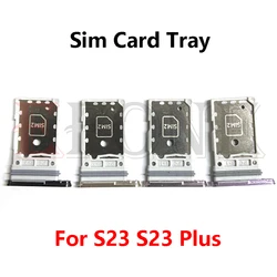 Universal Sim Card Slot Tray Holder & Reader Socket (S23 S23 Plus black)