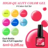 6PCS Gel Nail Polish Set Mixed Color Nail Gel Kits For DIY Nail Vernis Semi Permanent UV Lamp Nail Varnish Set Supplies 3