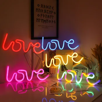 Love LED Neon Sign – Multiple Colors Available