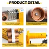 800W 900W Pipe Welding Machine Pipe Soldering Iron Plastic Welding PP/PPR/PB/PE Tube Heating Hot Melt Tool 63/32Types 6