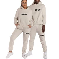 Survêtement imprimé personnalisé pour hommes et femmes, sweat-shirt à capuche et pantalon de jogging, unisexe, sport quotidien décontracté, manches longues, costume 1