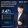 [MoYu YS3M] Hua Meng 3x3 Weilong 20  Magnetic Speed Cube Doll Clothing Dual-positioning Magic Cube for Puzzle 5