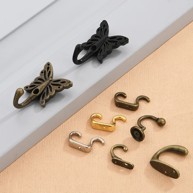 Vintage Hook for Coats & Hats In Antique-By-Hand  Vintage hooks, Vintage  coat hooks, Brass coat hooks