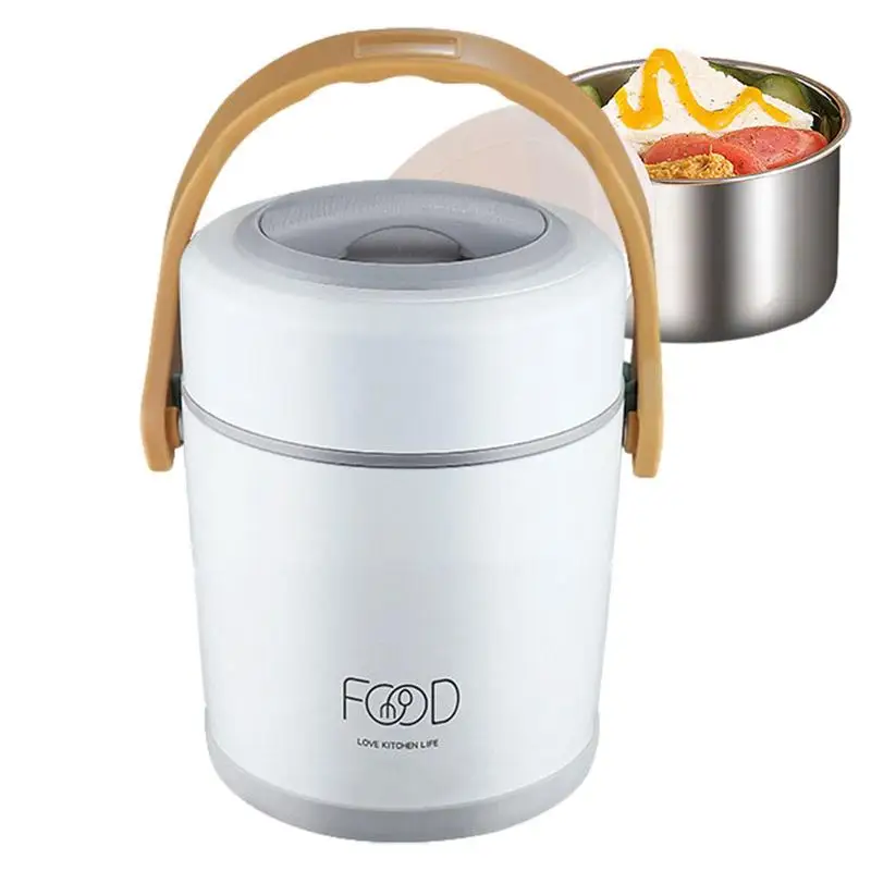 

Vacuum Thermal Lunch Box Multi-Layer Leak Proof Portable Thermal Bento Box Insulated Lunch Box For Outdoors School Travel