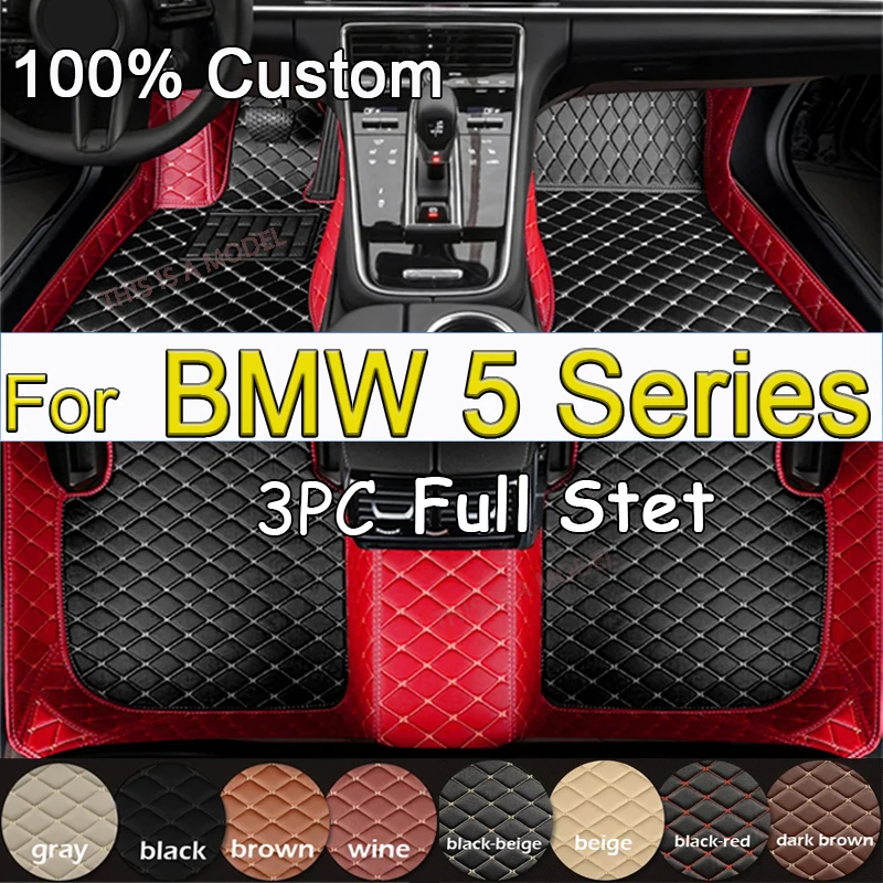 

Автомобильные коврики для BMW 5 серии E60 2004 2005 2006, индивидуальные автомобильные накладки на ножки, Автомобильный Ковер, чехол, аксессуары для интерьера