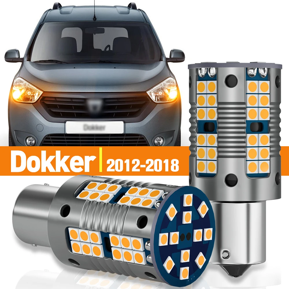 

2pcs LED Turn Signal Light For Dacia Dokker 2012 2013 2014 2015 2016 2017 2018 Accessories Canbus Lamp