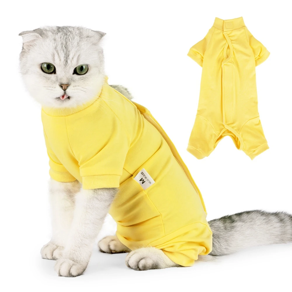 Cat Recovery Suit Dog Onesie After Surgery Wear Wounds Anti