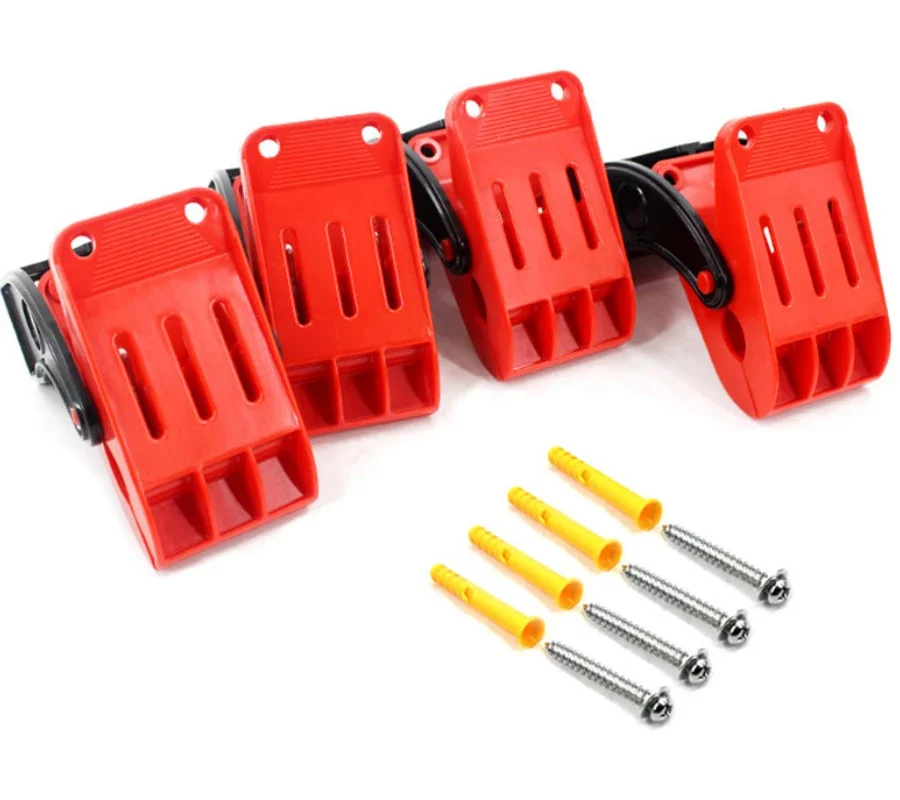 Car Foot Mat Cleaning Clip Car Wash Towel Auxiliary Clip 4 Pieces for Car Beauty Shop Car Wash Store Storage Clip